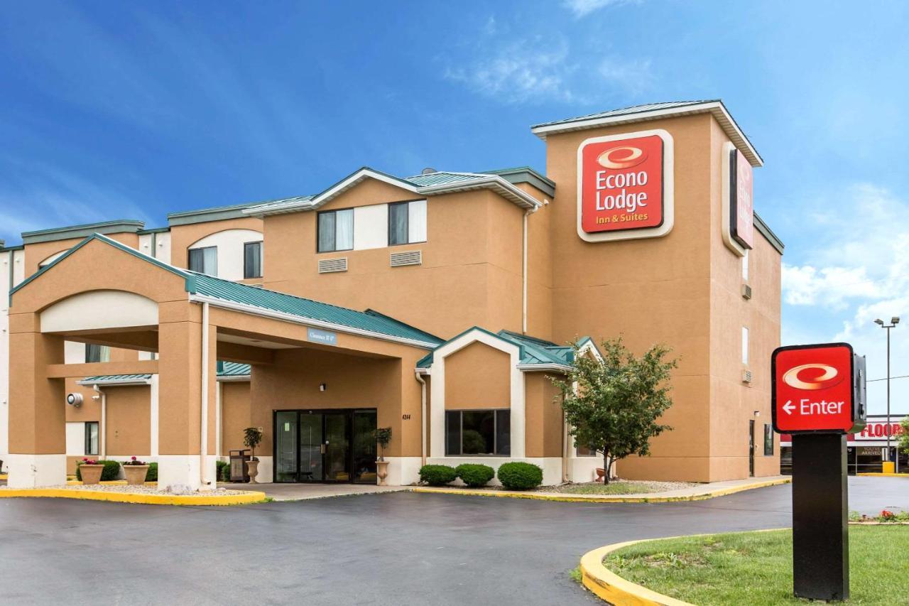 Econo Lodge Inn & Suites Peoria Illinois מראה חיצוני תמונה